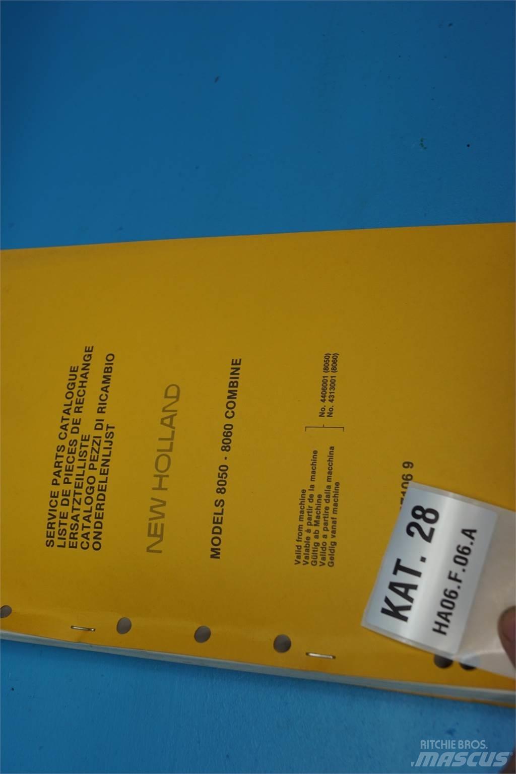 New Holland 8060 Farm machinery