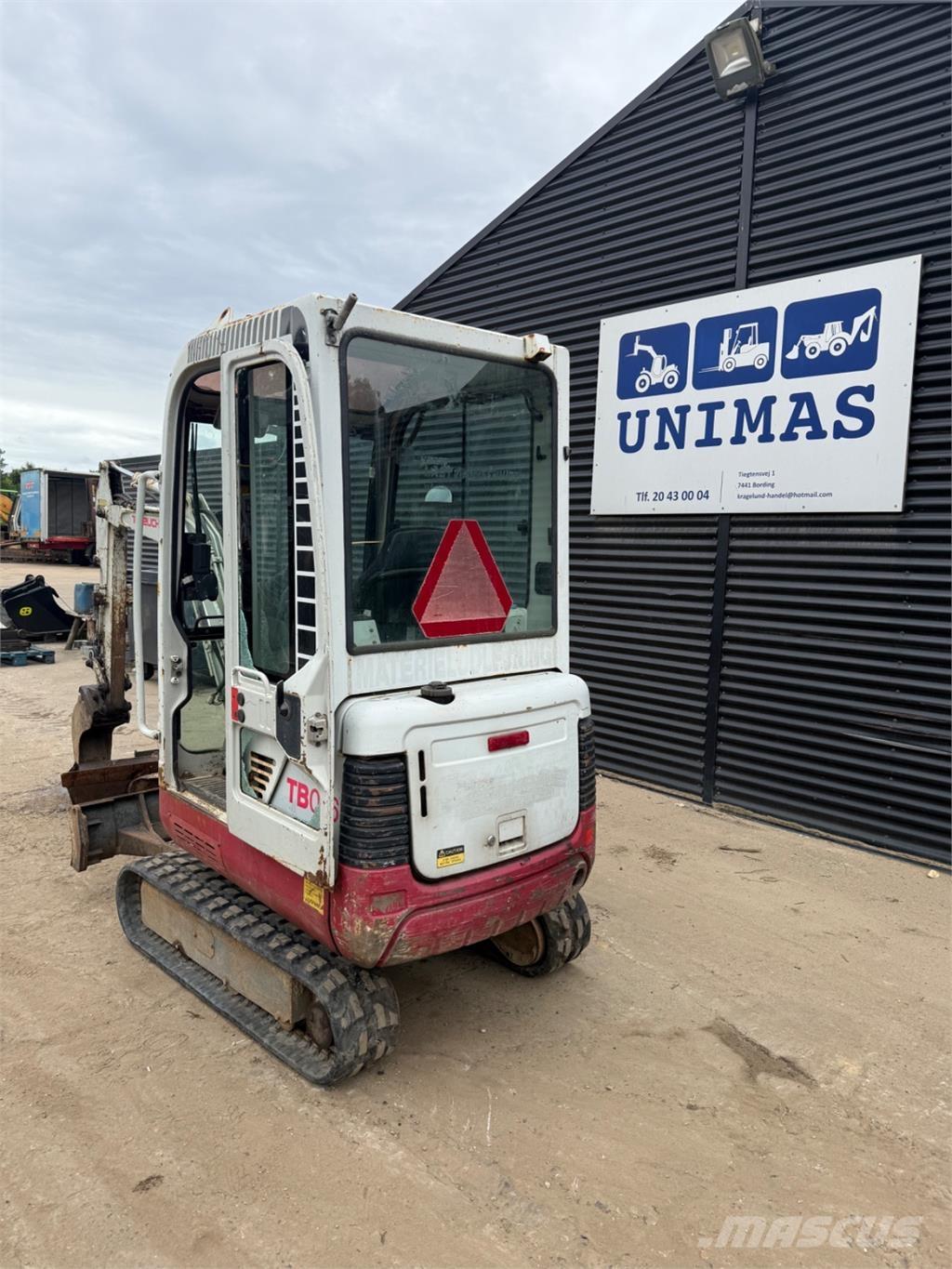 Takeuchi TB016 Mini excavators < 7t (Mini diggers)