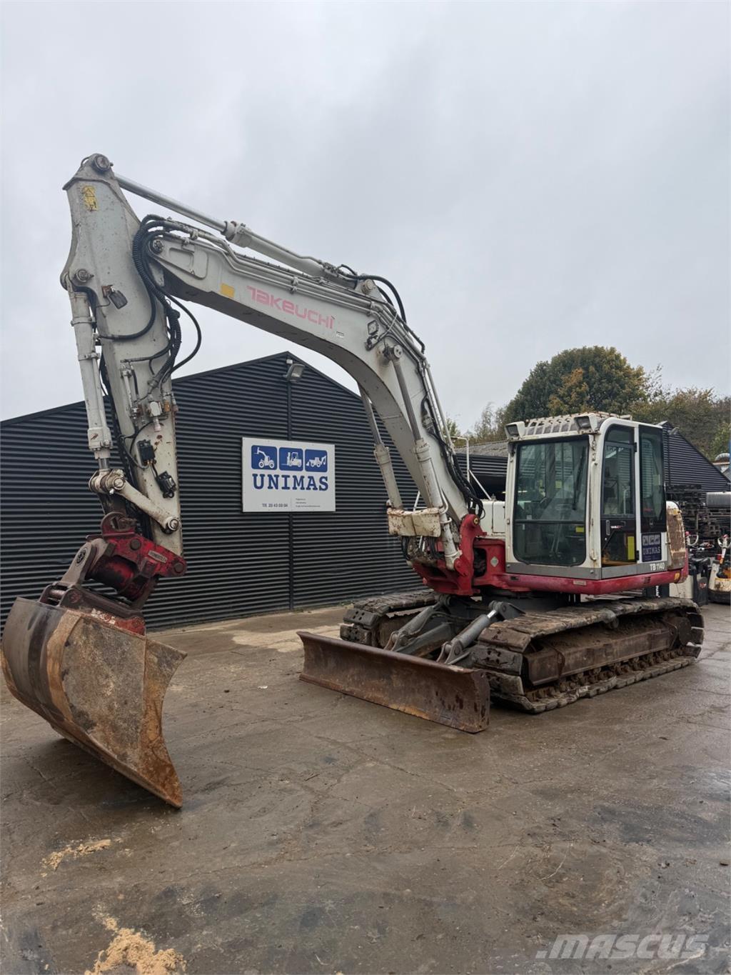 Takeuchi TB1140 Crawler excavators