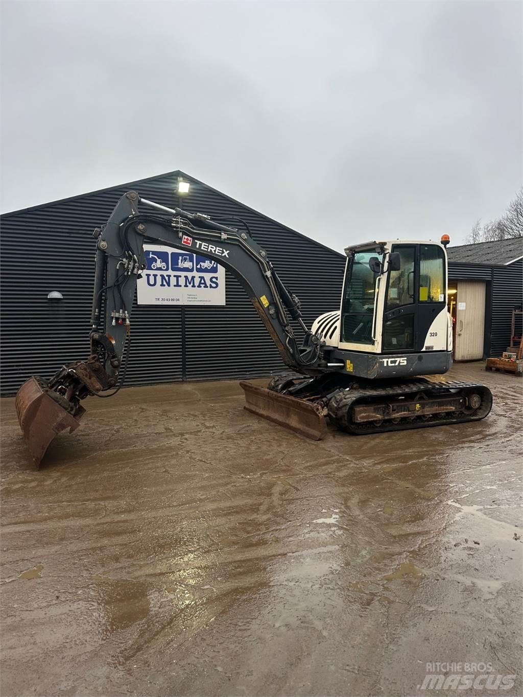 Terex TC75 Crawler excavators