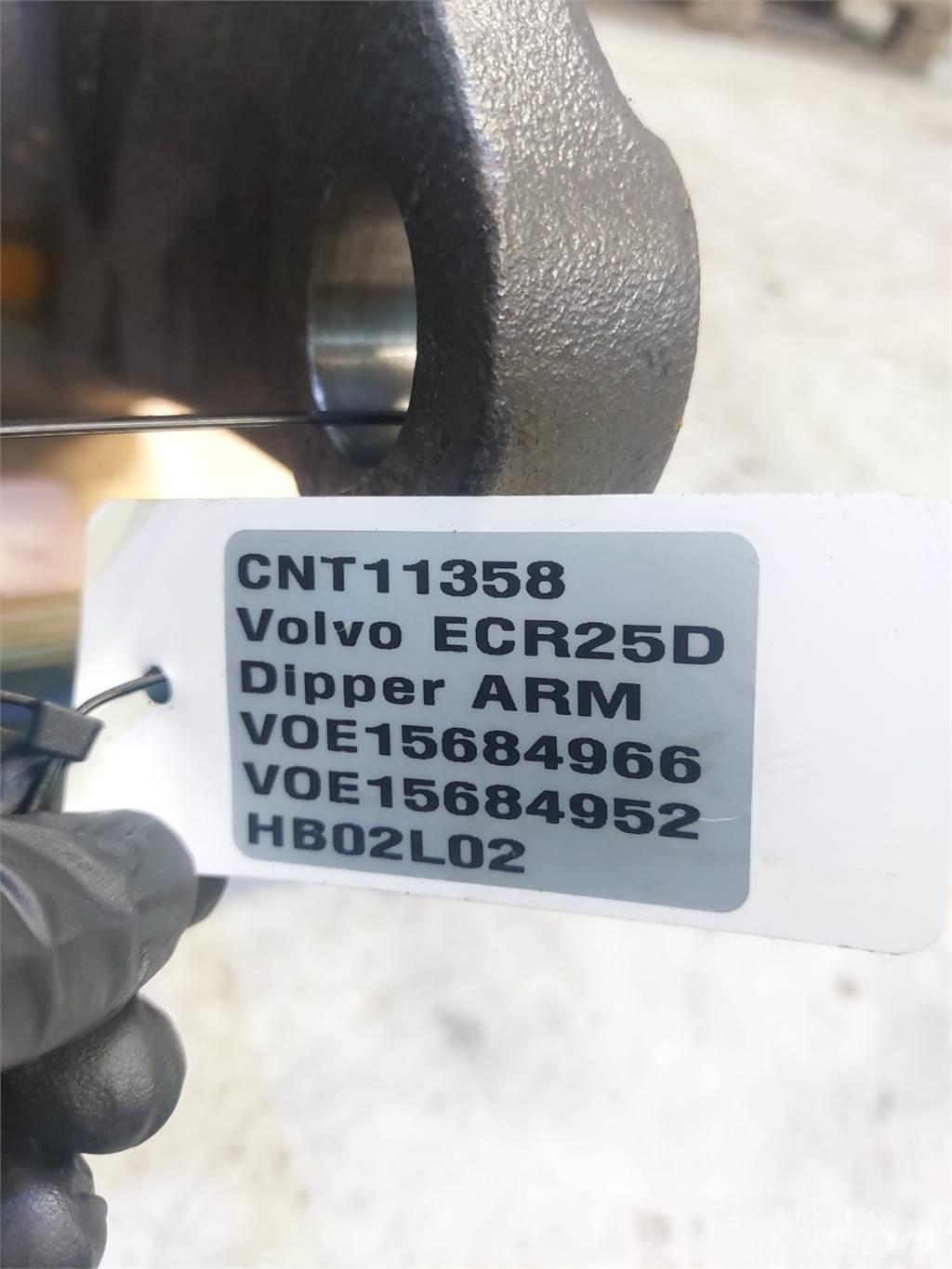 Volvo ECR25D Booms and arms