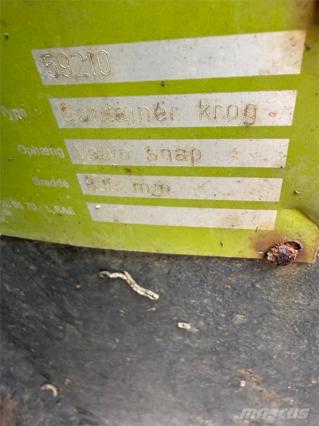 Volvo skifte Booms and arms