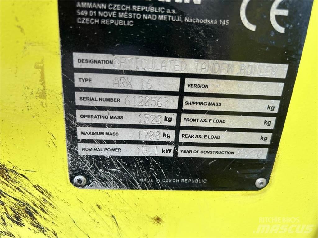 Ammann ARX16 AMMANN ARX16 Twin drum rollers