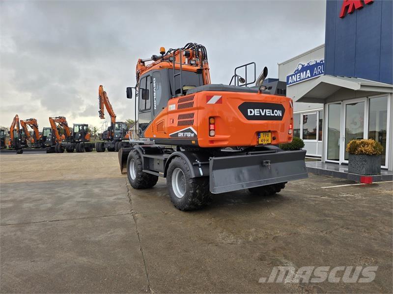 Doosan DX170W-5 Wheeled excavators