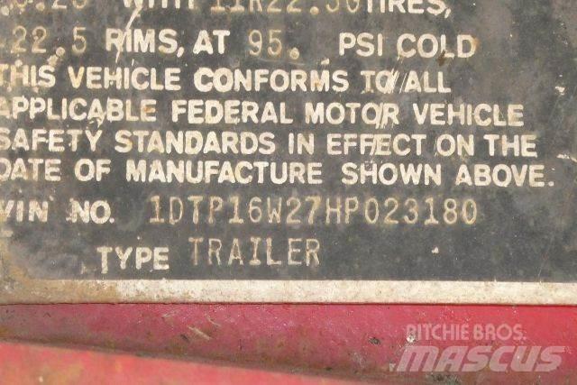 Dorsey DGTW-84 Flatbed/Dropside trailers