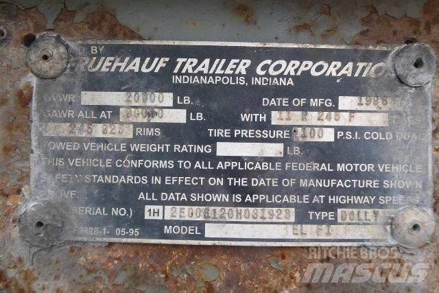 Fruehauf ELFI Dollies and Dolly Trailers