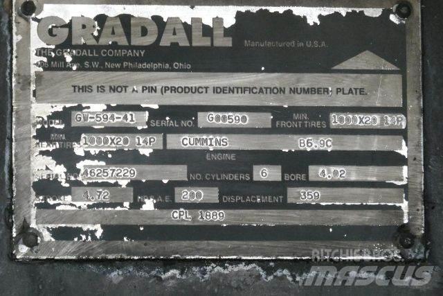 Gradall XL4100 Crawler excavators