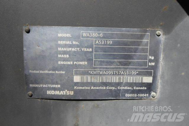 Komatsu WA380-6 Wheel loaders