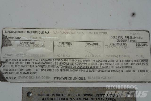 Vanguard VXP Box Trailers