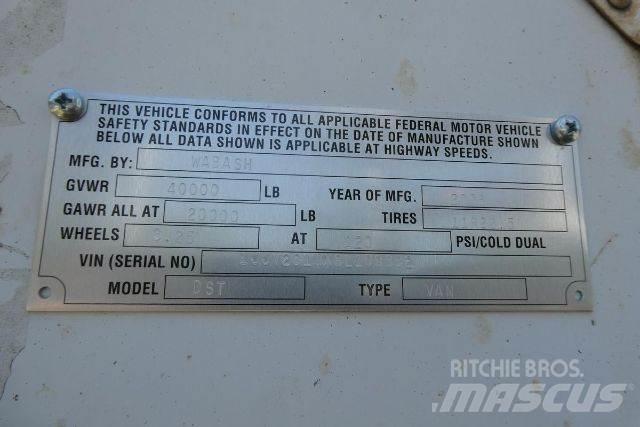 Wabash DVDBHPC Box Trailers