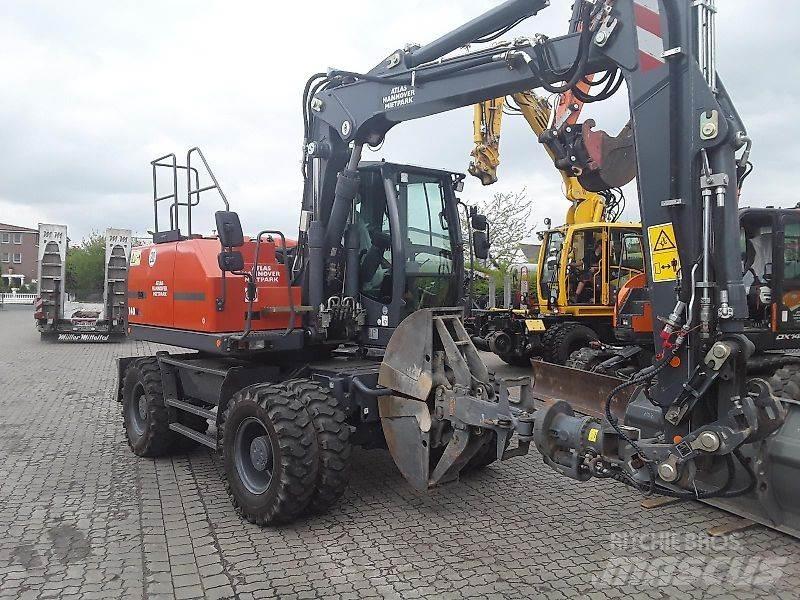 Atlas 140W Wheeled excavators