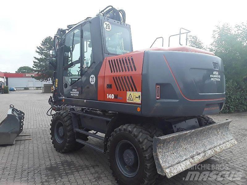 Atlas 140W Wheeled excavators