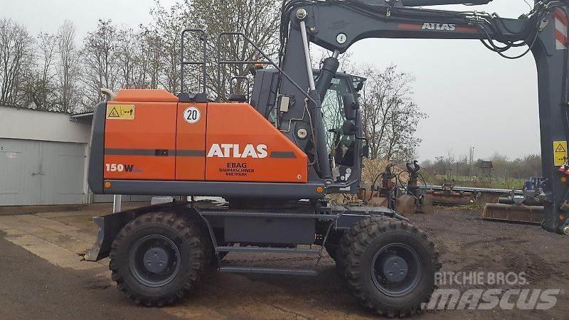 Atlas 150W Wheeled excavators