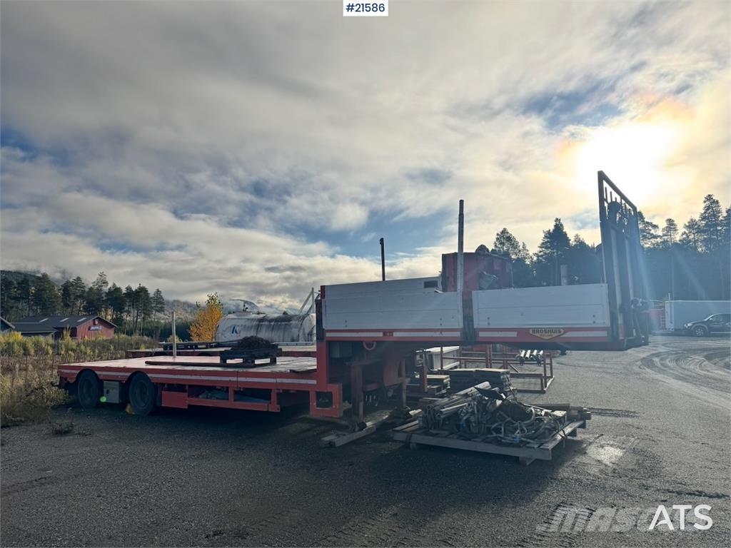 Broshuis crane semi. Other semi-trailers