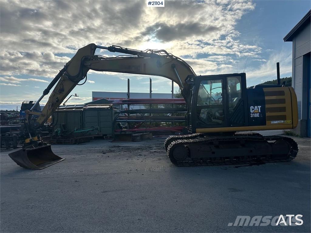 CAT 318EL Crawler excavators