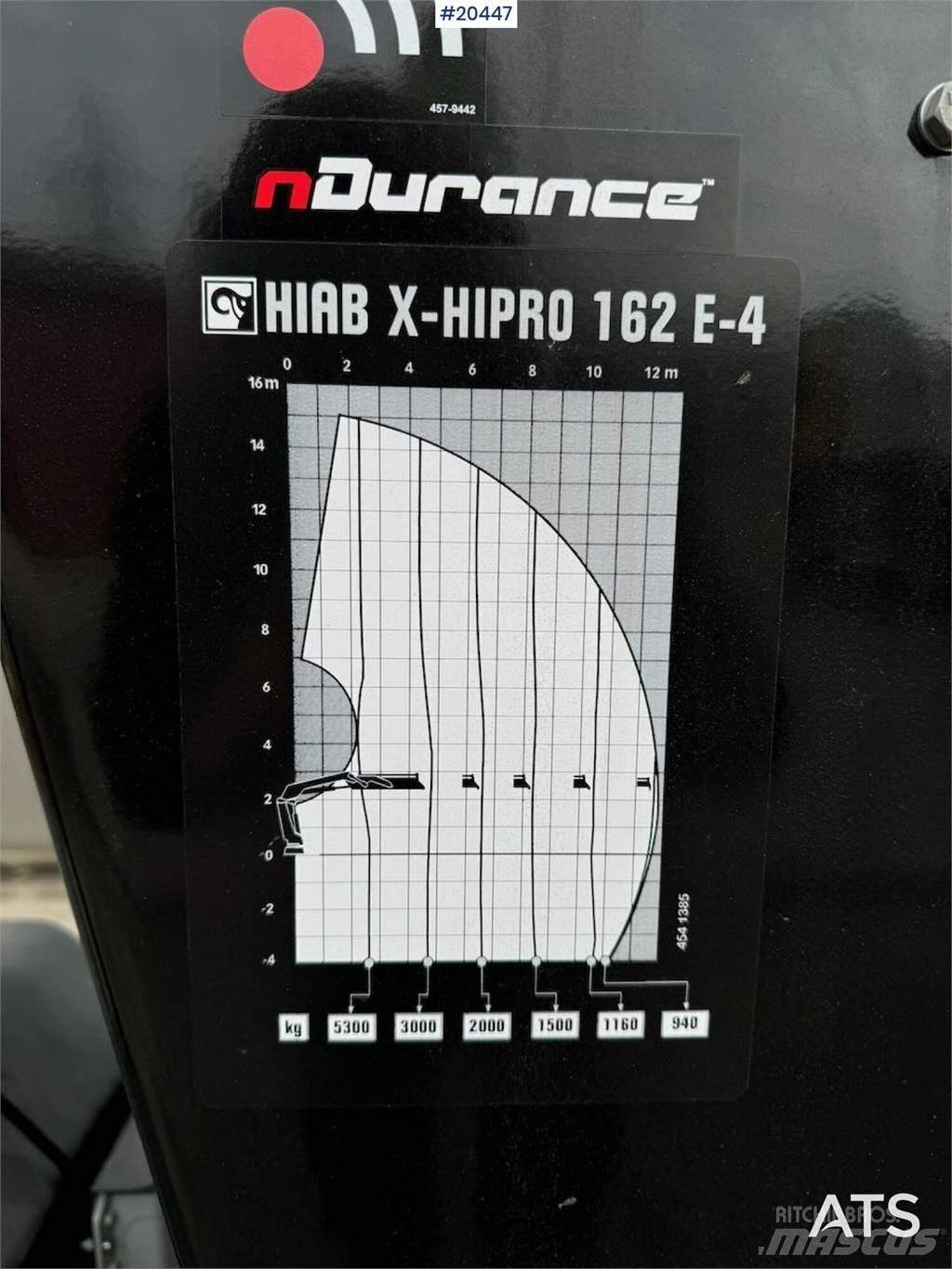 Hiab X-Hipro 162 Truck mounted cranes