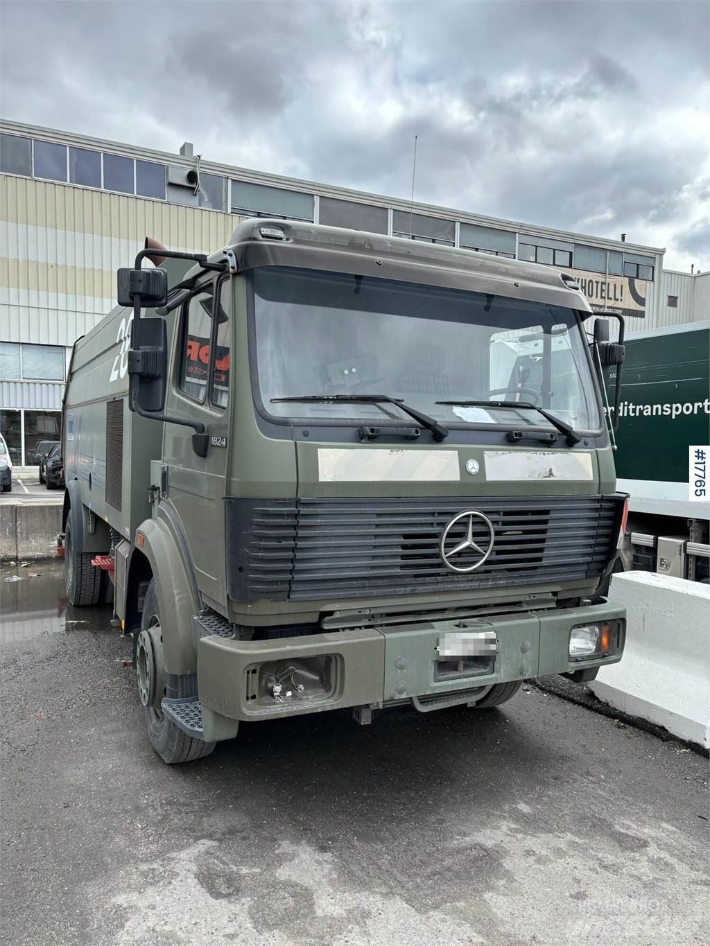Mercedes-Benz 1824 Sweeper trucks