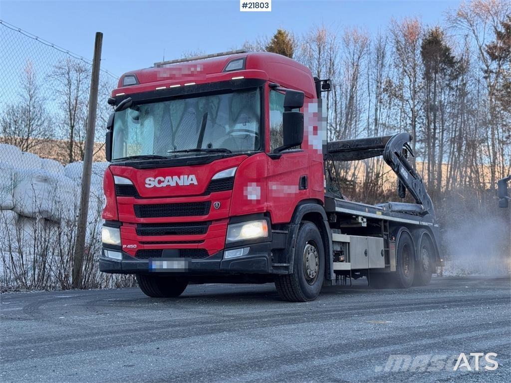 Scania P450 Skip bin truck
