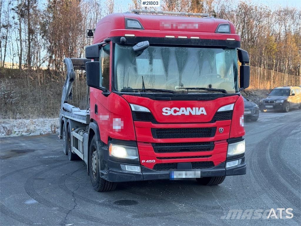 Scania P450 Skip bin truck