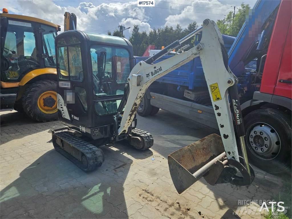 Bobcat E16 Mini excavators < 7t (Mini diggers)