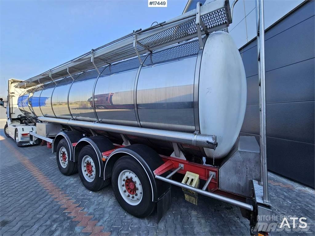 Burg BPO 12-24 ZGZXX Tanker semi-trailers