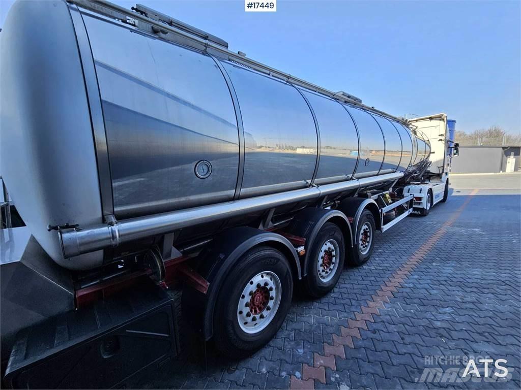 Burg BPO 12-24 ZGZXX Tanker semi-trailers