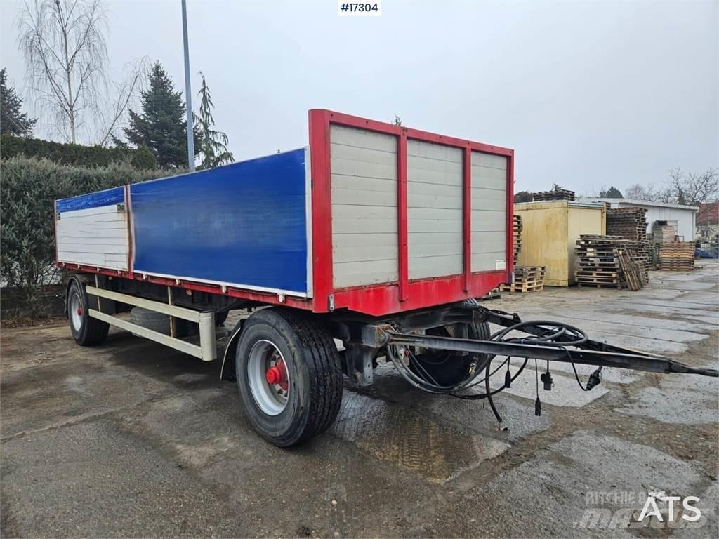Buster P18PB Flatbed/Dropside trailers