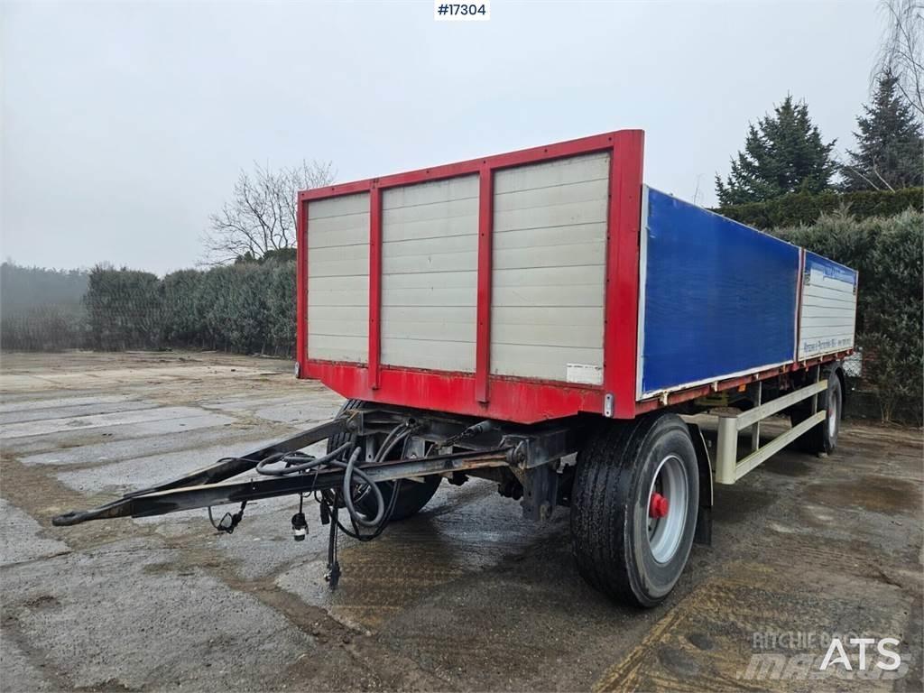 Buster P18PB Flatbed/Dropside trailers