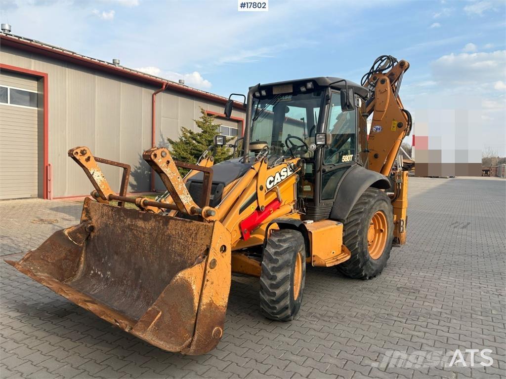 CASE 580T Backhoe