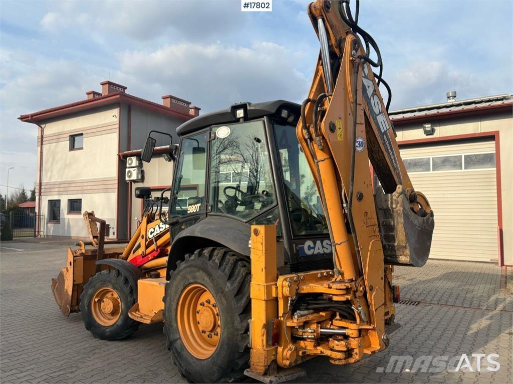 CASE 580T Backhoe