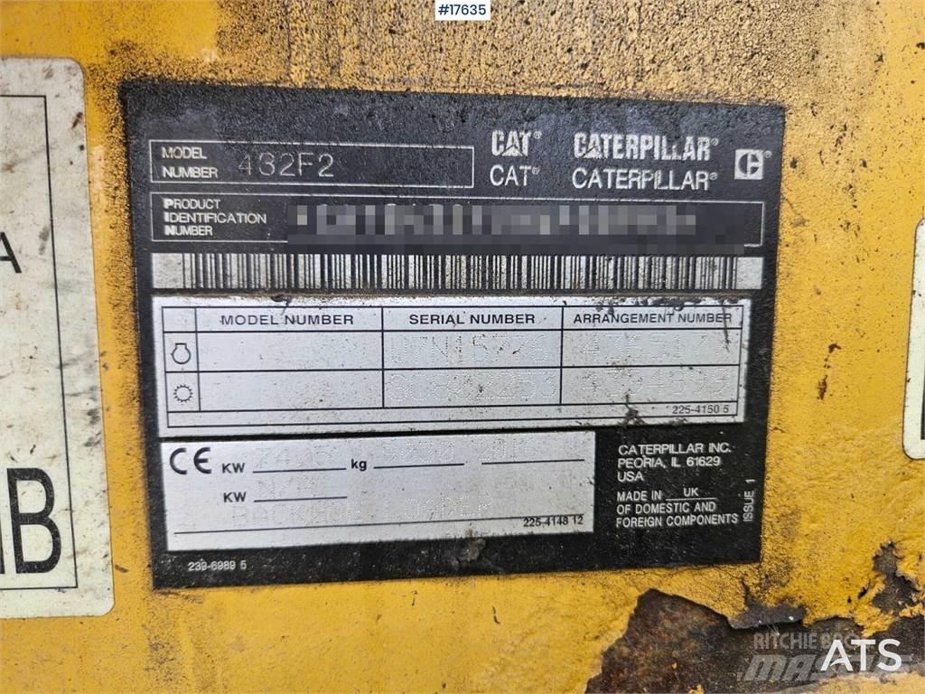 CAT 432F Backhoe