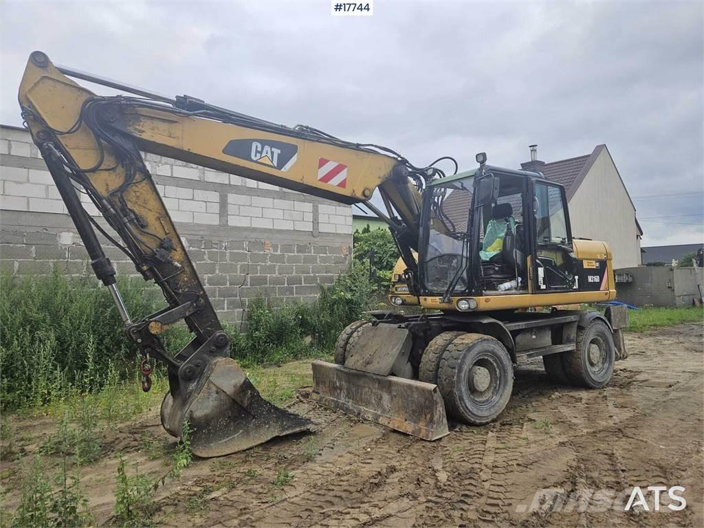 CAT M316D Wheeled excavators