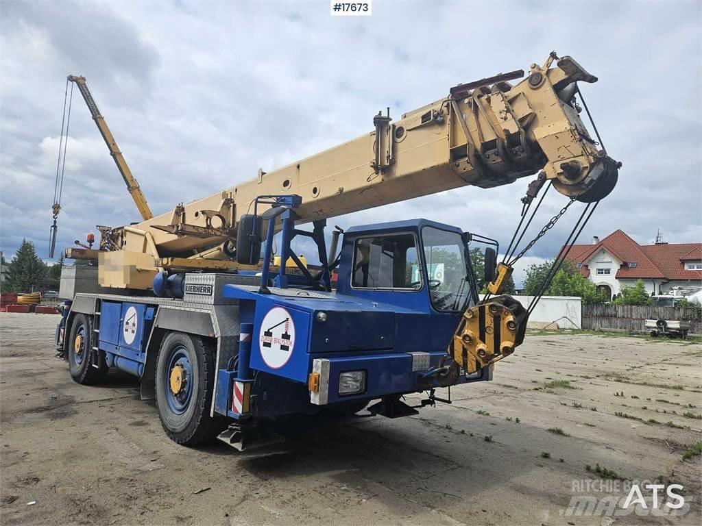Liebherr LTM 1025 All terrain cranes