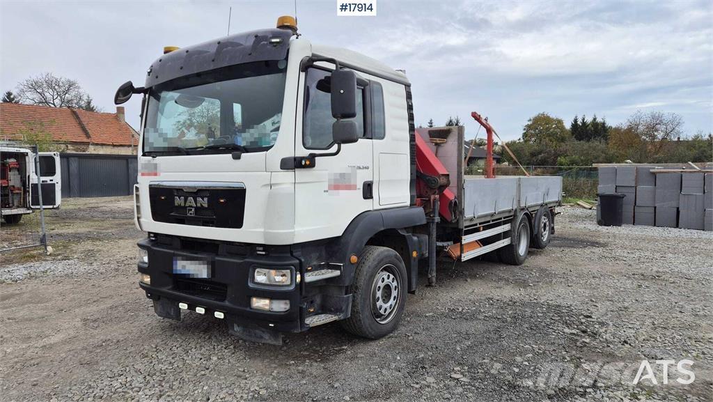 MAN TGM 26.340 Truck mounted cranes