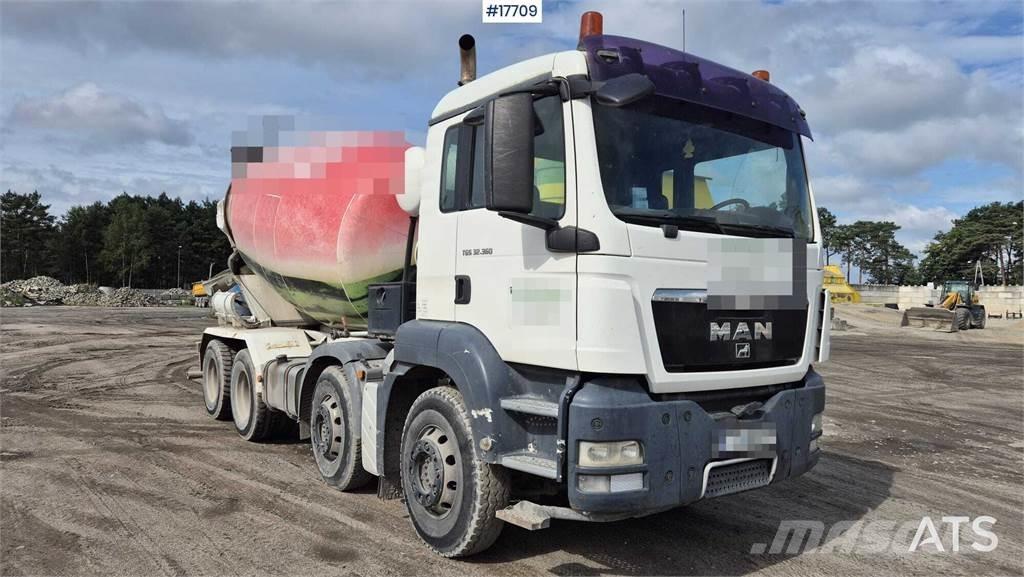 MAN TGS 32.360 Concrete/mortar mixers
