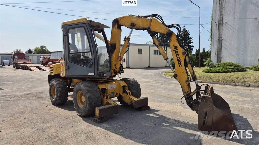 Mecalac 12MX Wheeled excavators