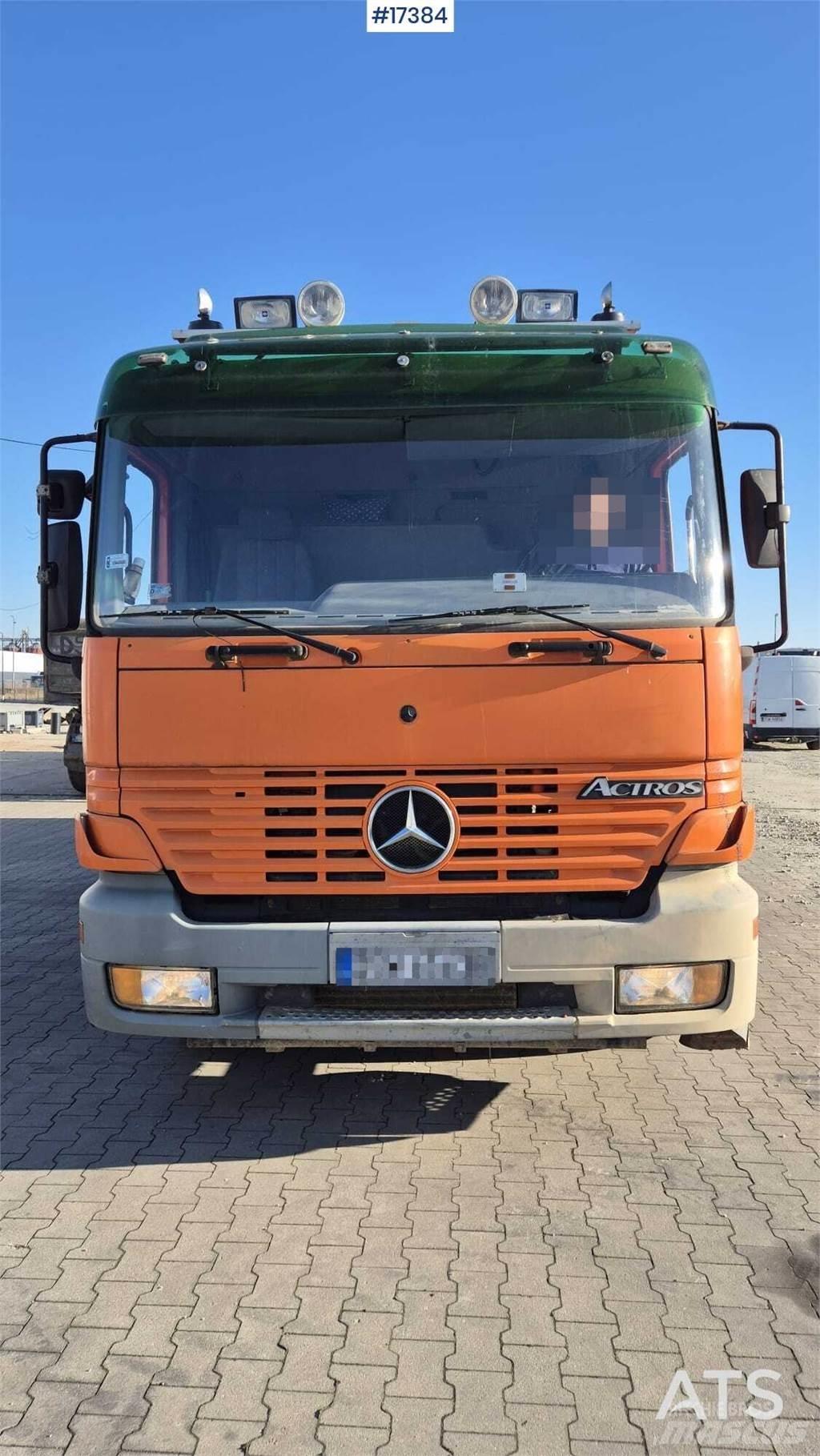 Mercedes-Benz Actros Tipper trucks
