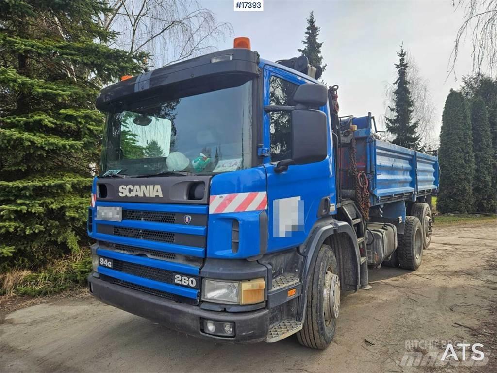Scania 94G z HDS Truck mounted cranes