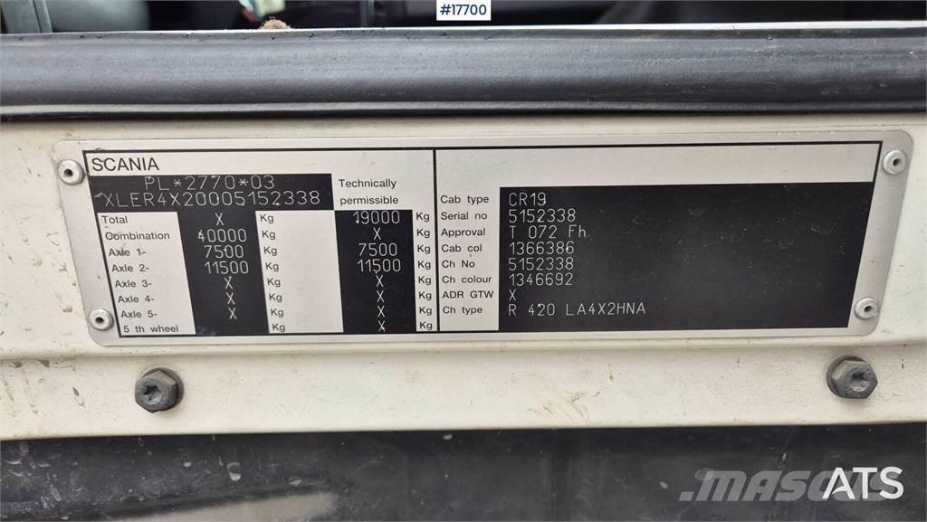 Scania R420 Prime Movers