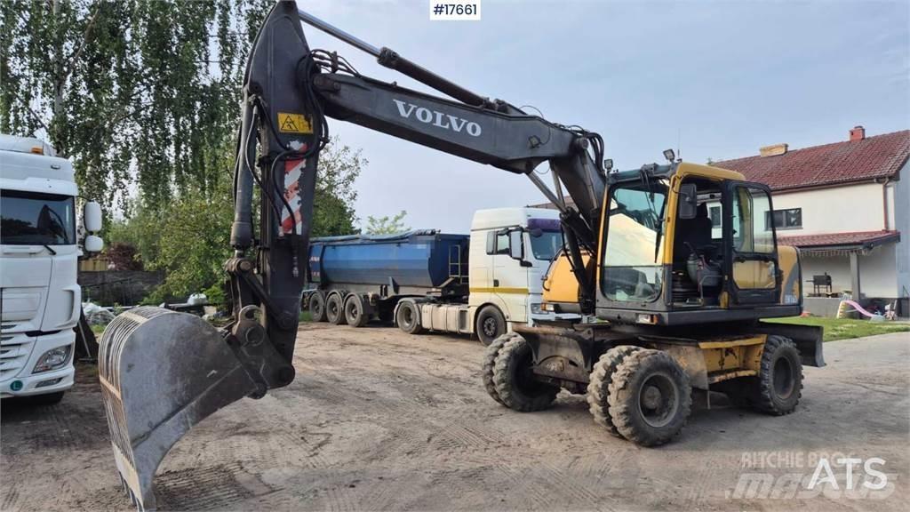 Volvo EW 160B Wheeled excavators