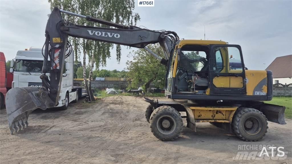 Volvo EW 160B Wheeled excavators