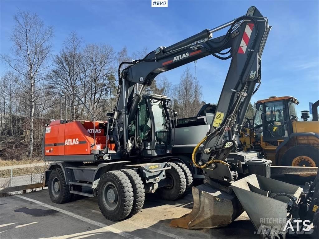 Atlas 160W Wheeled excavators