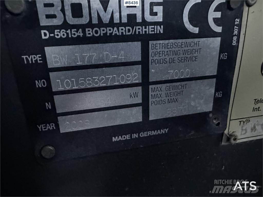 Bomag BW 177D-4 Rollers