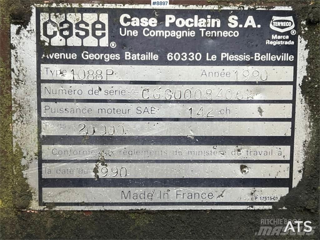 CASE 1088 Wheeled excavators