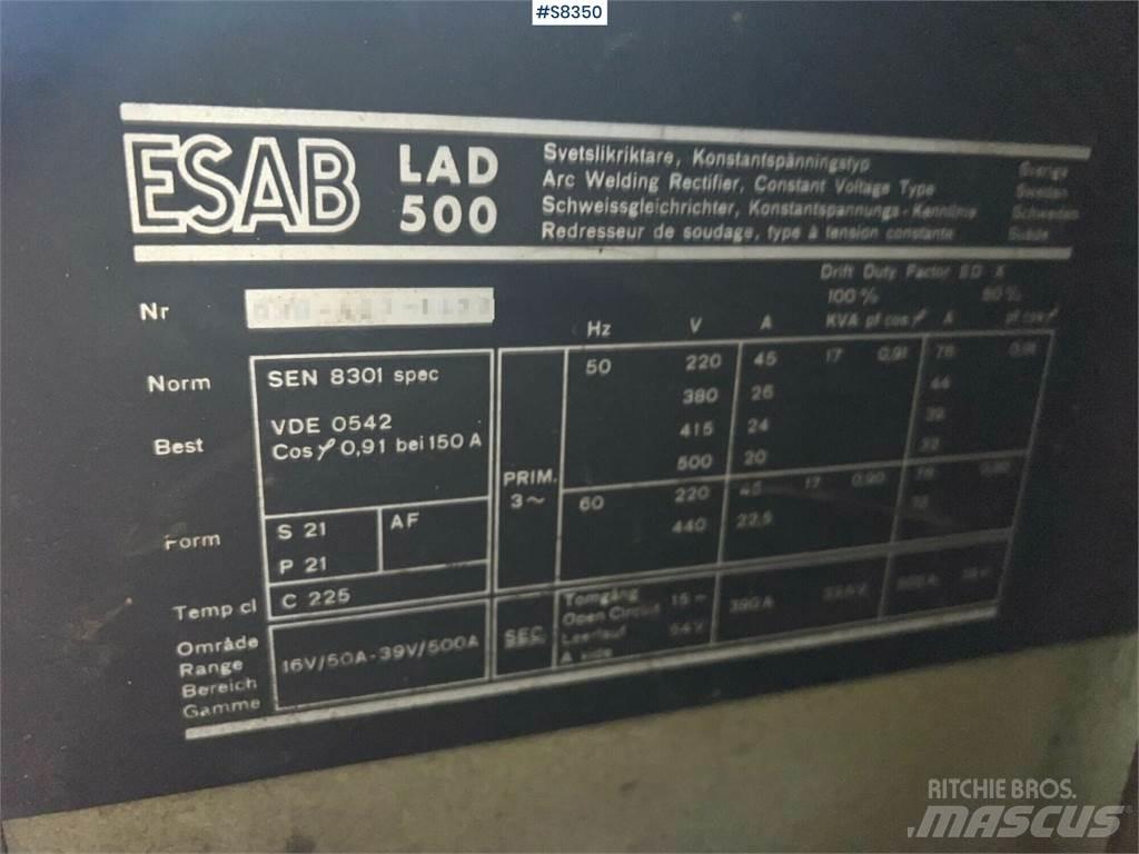 Esab LAD500 Other