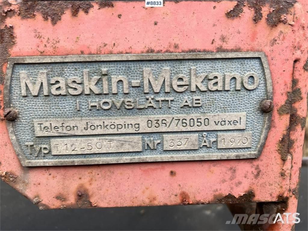  Maskinmekano T12-50T Other components
