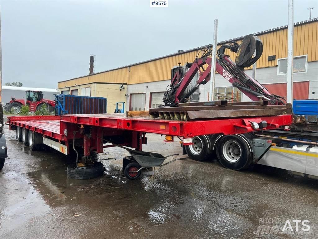 Pacton 31395 Flatbed/Dropside semi-trailers