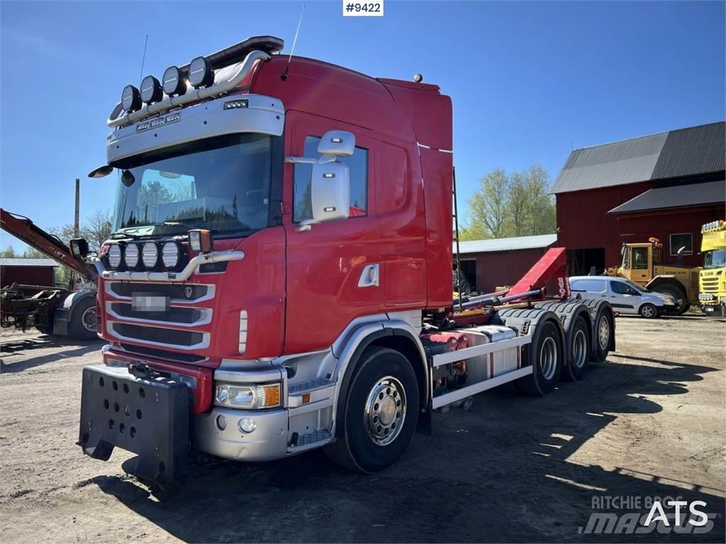 Scania G490 Hook lift trucks