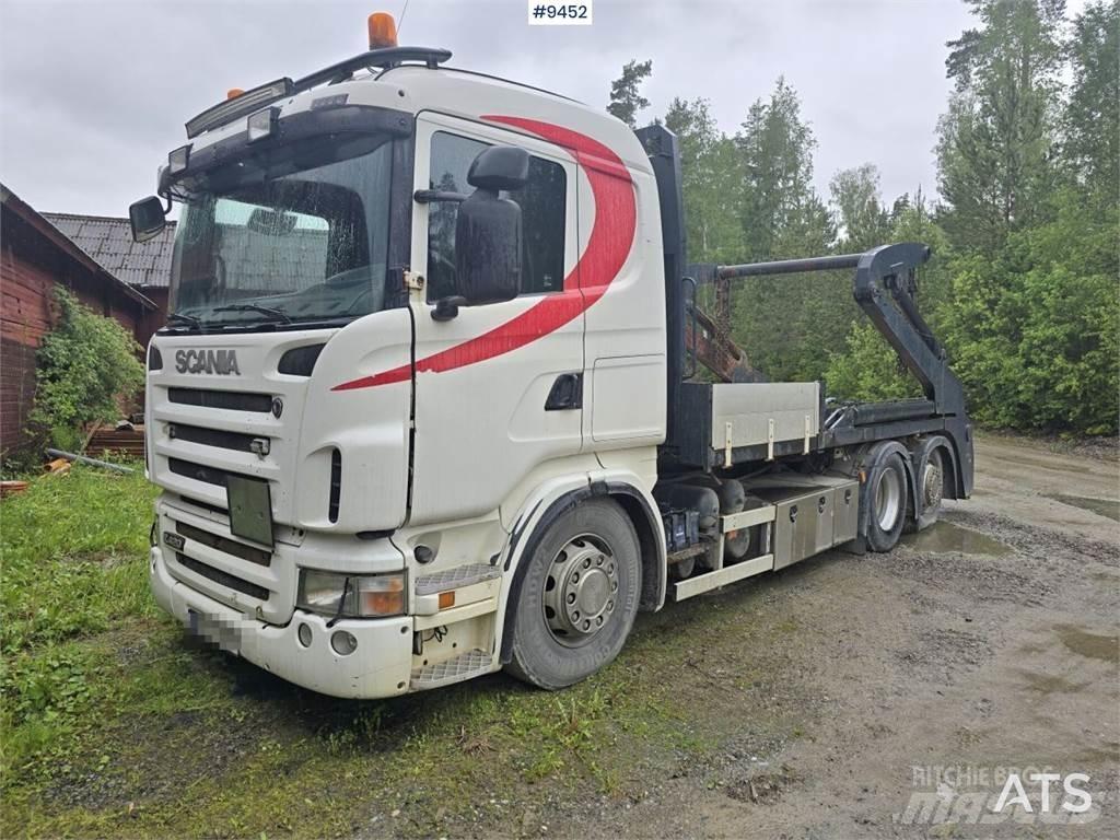 Scania R420 Skip bin truck