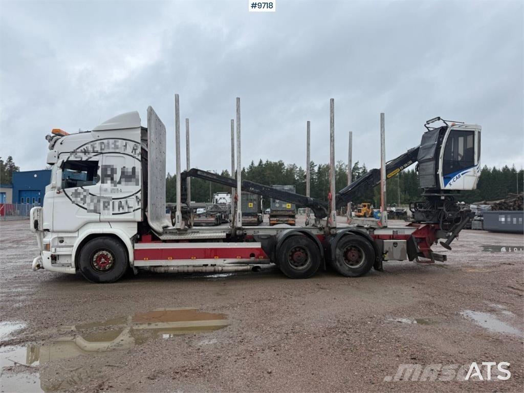 Scania R520 Timber trucks
